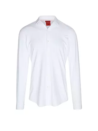 HUGO | Jerseyhemd Slim Fit KENNO | schwarz