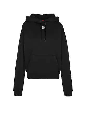 HUGO | Kapuzensweater - Hoodie DELFINIA | schwarz