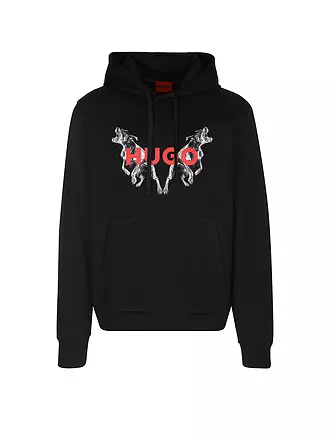 HUGO | Kapuzensweater - Hoodie DUELEYO | schwarz
