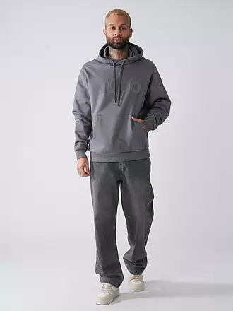 HUGO | Kapuzensweater - Hoodie Oversized Fit DITCHLE | grau