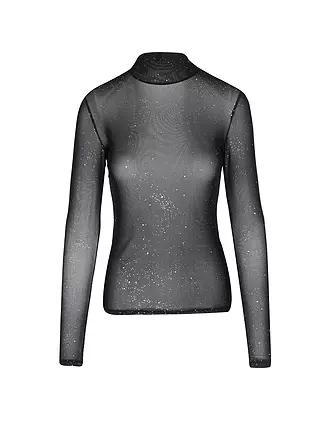 HUGO | Langarmshirt DILIONA | schwarz