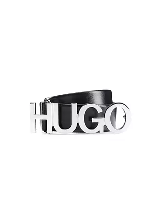 HUGO | Ledergürtel Zula | schwarz