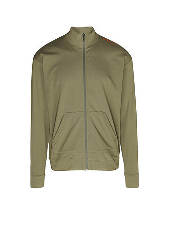 HUGO | Loungewear Jacke | gruen