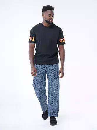 HUGO | Loungewear Pyjama T-Shirt | schwarz