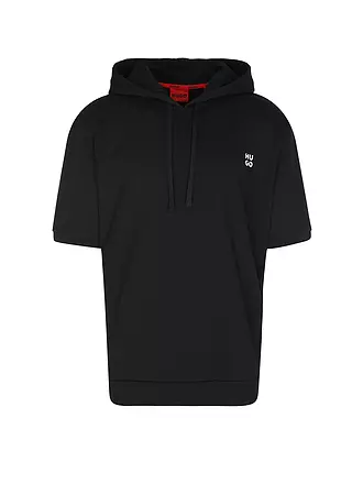HUGO | Loungewear Shirt | schwarz