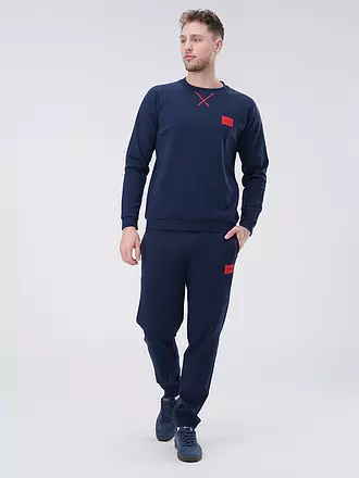 HUGO | Loungewear Sweater | dunkelblau