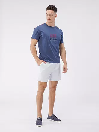 HUGO | Loungewear T-Shirt STACKED | blau