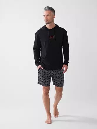 HUGO | Loungwear Sweater LAZE | schwarz
