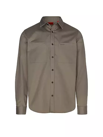 HUGO | Overshirt EGRIN | grau