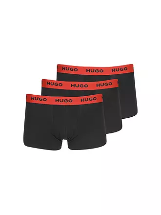 HUGO | Pants 3er Pkg schwarz grau weiß | schwarz