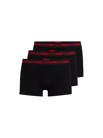 HUGO | Pants 3er Pkg. black | schwarz