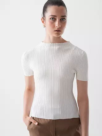 HUGO | Pullover SARPHAPILK | creme