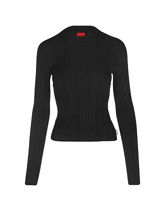 HUGO | Pullover Slim Fit SARPHAMMY | schwarz