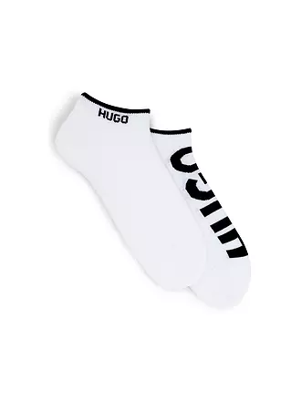 HUGO | Socken 2er Pkg black | weiss