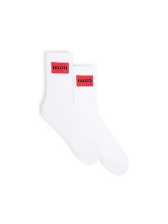 HUGO | Socken 2er Pkg white | weiss