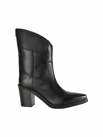 HUGO | Stiefel MILEYHEEL BOOTIE 70 | schwarz