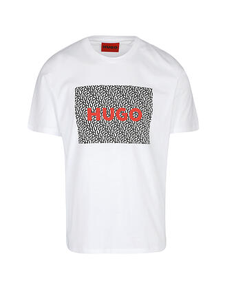 HUGO | T Shirt Duliveu Regular Fit | weiß