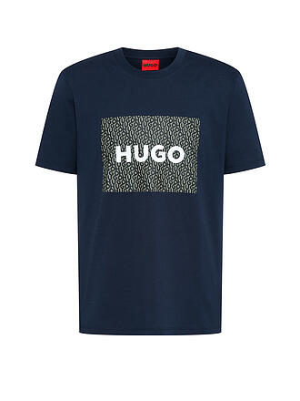 HUGO | T Shirt Duliveu Regular Fit | blau