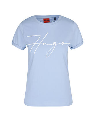 HUGO | T Shirt Slim Fit | blau
