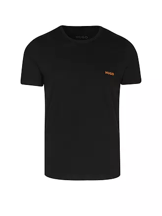 HUGO | T-Shirt 3er Pkg. TRIPLET | schwarz