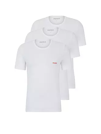 HUGO | T-Shirt 3er Pkg. black | weiss