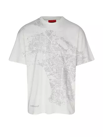 HUGO | T-Shirt DUGLOW | weiss