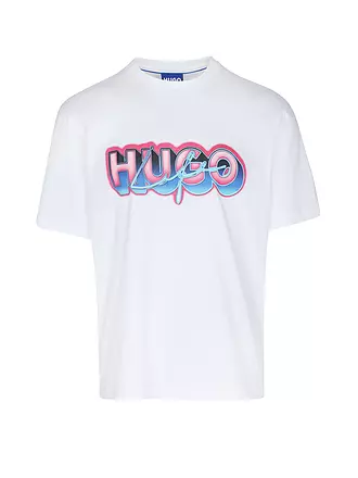 HUGO | T-Shirt NILLUMI | schwarz