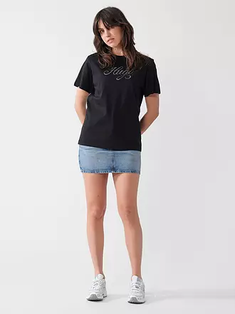 HUGO | T-Shirt VINTAGE | schwarz