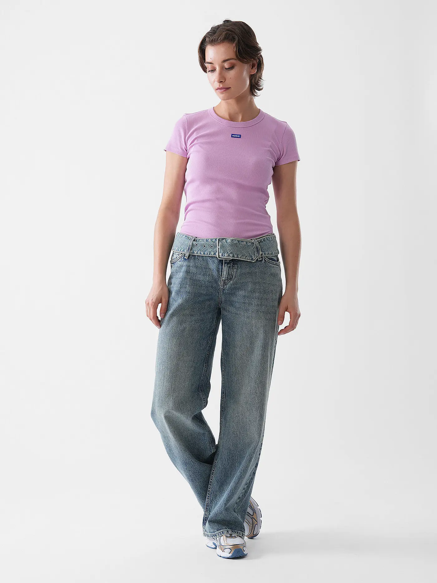 HUGO | T-Shirt | lila