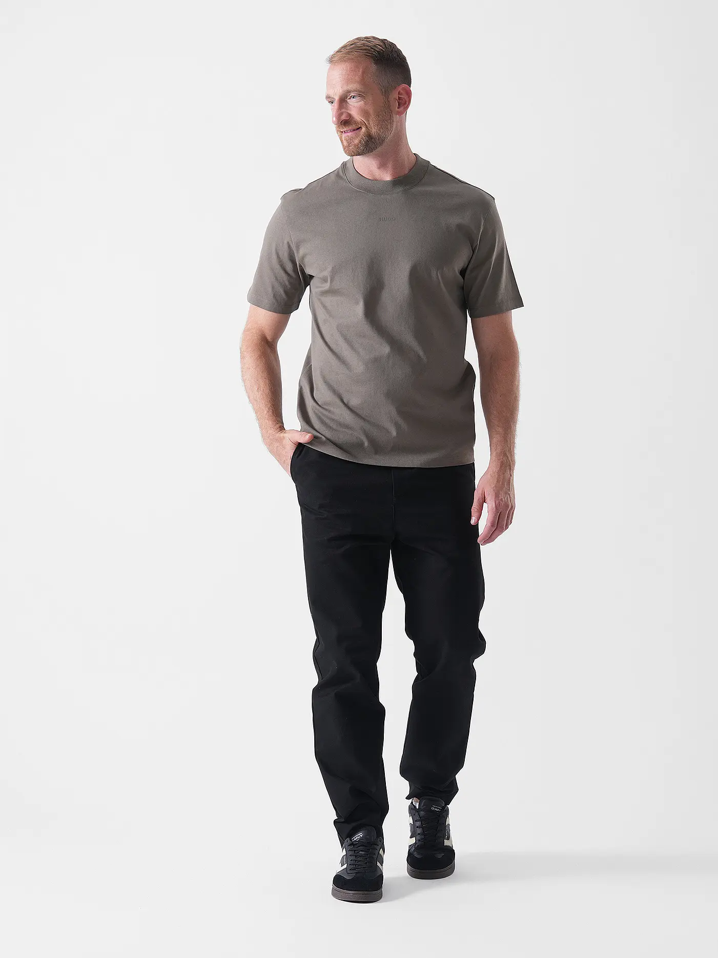 HUGO | T-Shirt | grau