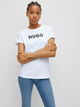 HUGO | T-Shirt | weiss