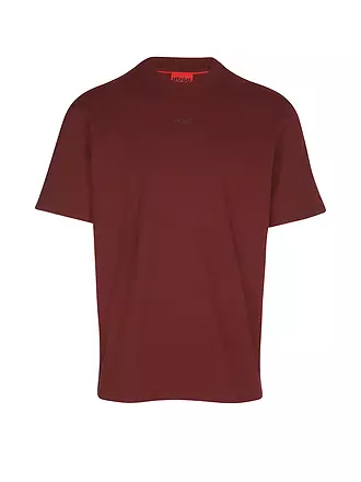 HUGO | T-Shirt | dunkelrot
