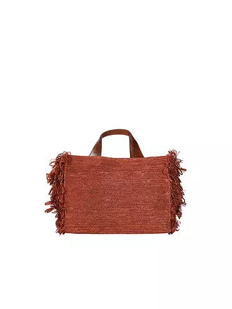 IBELIV | Strohtasche - Shopper ONJA | rot