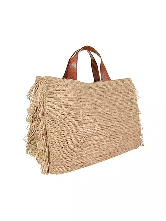 IBELIV | Strohtasche - Shopper ONJA | gelb