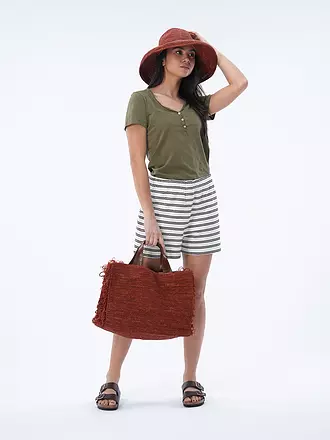 IBELIV | Strohtasche - Shopper ONJA | gelb