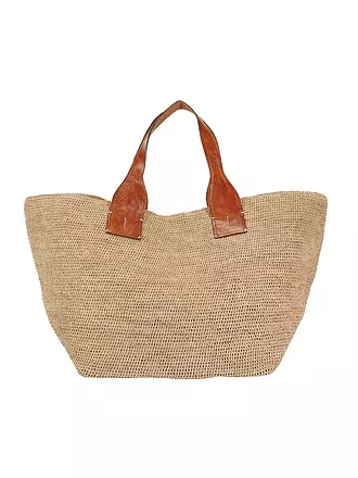 IBELIV | Strohtasche - Shopper TOKYO | braun