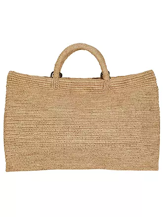 IBELIV | Strohtasche - Tote Bag ANJARA | beige