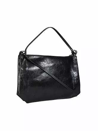 INA KENT | Ledertasche  - Mini Bag ORNAMENT ed. 2 | schwarz