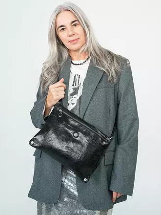 INA KENT | Ledertasche - Mini Bag MOONSTRUCK ed.2 | grau