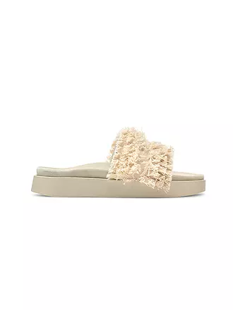 INUIKII | Pantoletten FRAYED BAND | creme