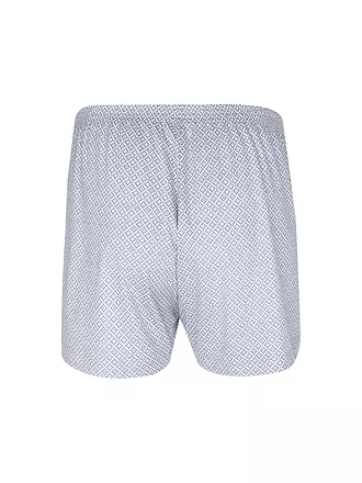 ISA | Boxershorts blau bedr. | blau