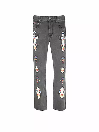 ISABEL MARANT | Jeans Straight Fit | grau