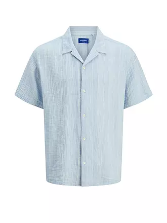 JACK & JONES | Hemd Regular Fit JOREASTER PATRAS | hellblau