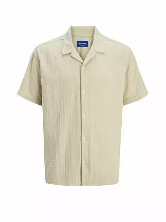 JACK & JONES | Hemd Regular Fit JOREASTER PATRAS | beige