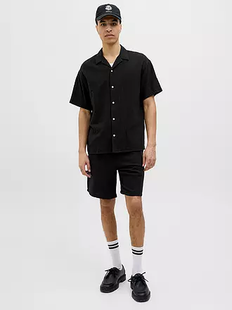 JACK & JONES | Hemd Regular Fit JOREASTER PATRAS | schwarz