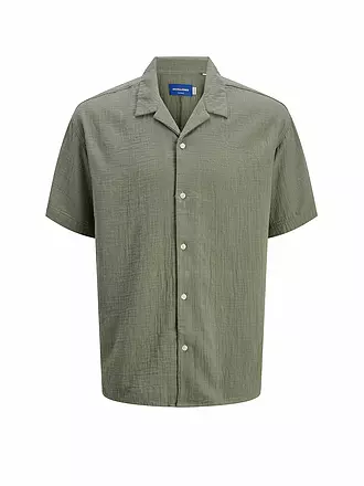 JACK & JONES | Hemd Regular Fit JOREASTER PATRAS | olive