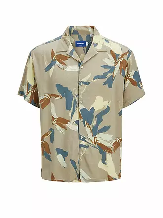 JACK & JONES | Hemd Regular Fit JORLUKE VARENNA | beige