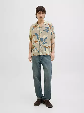 JACK & JONES | Hemd Regular Fit JORLUKE VARENNA | beige