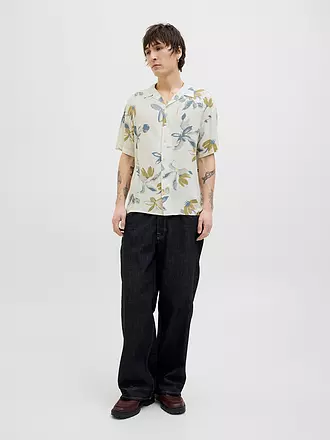 JACK & JONES | Hemd Regular Fit JORLUKE VARENNA | creme