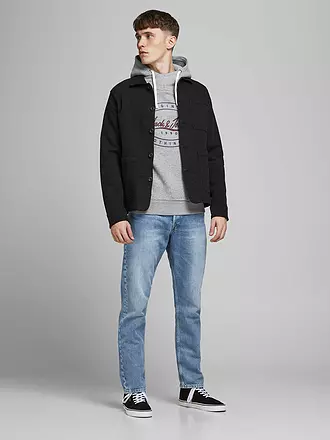 JACK & JONES | Jeans Regular Fit JJICHRIS | schwarz